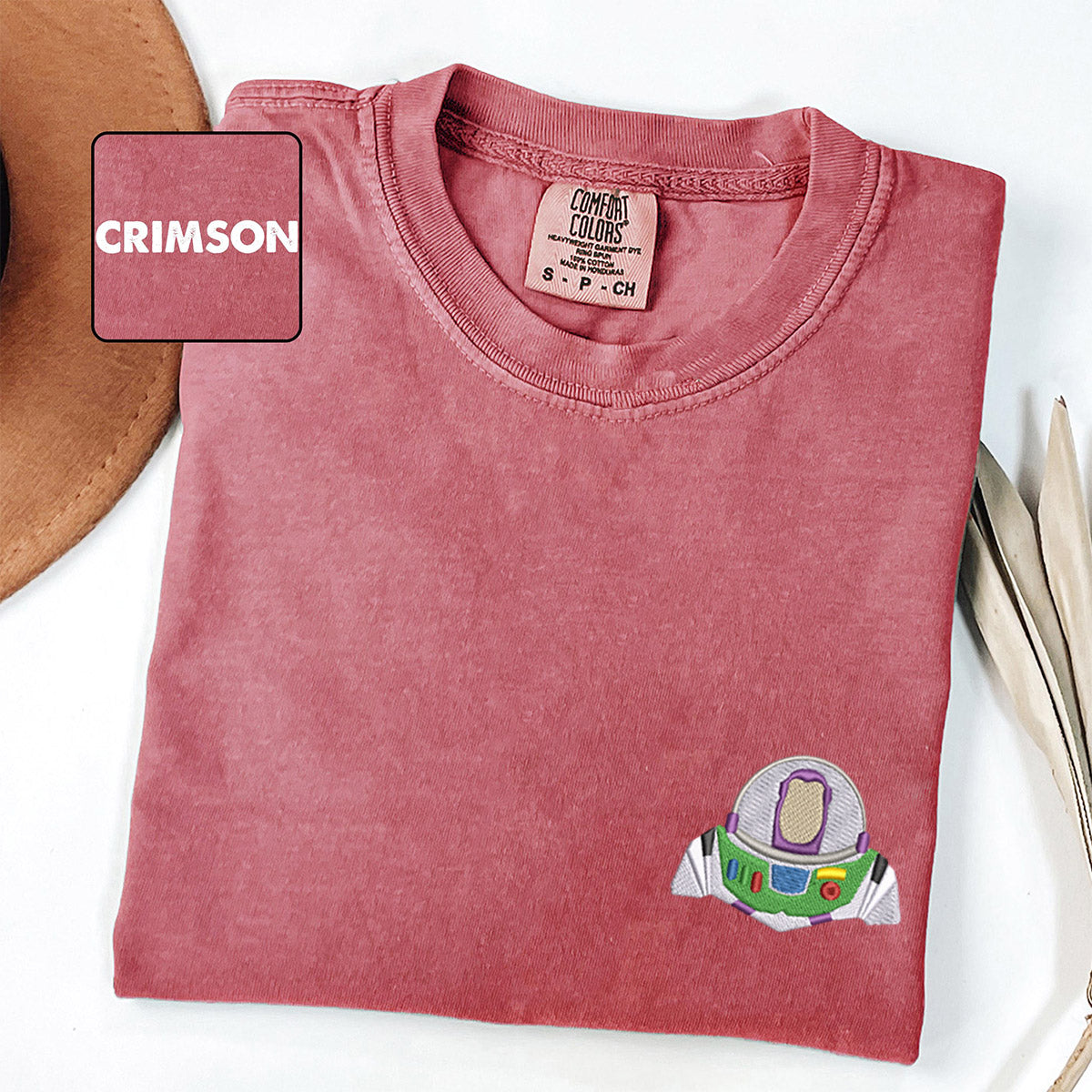 Custom Embroidered Cute Cartoons Toys Matching T-shirts for Couples