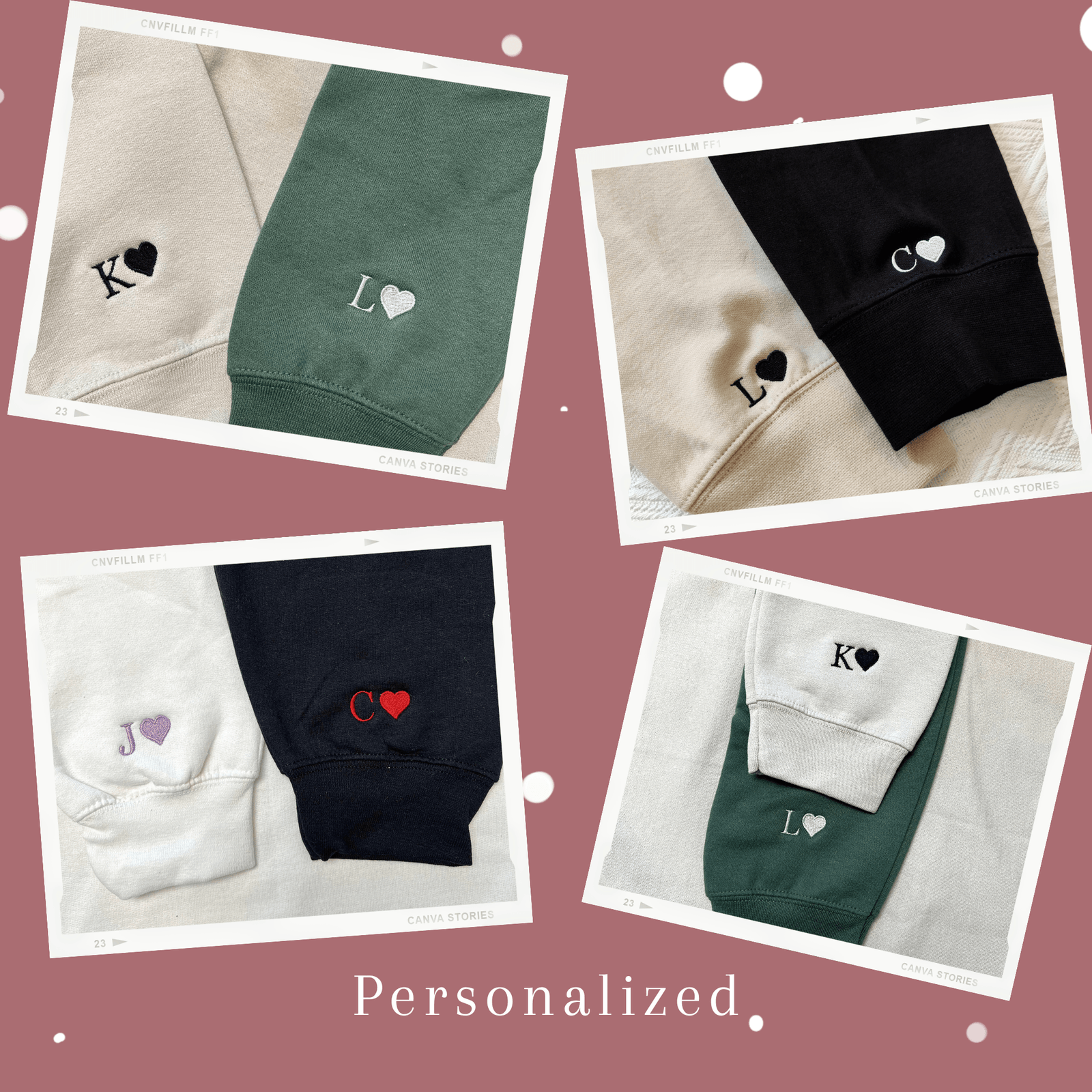 Custom Embroidered Hoodies For Couples, Custom Matching Couple Hoodie, Cartoon Mouses Happy Couples Embroidered Hoodie