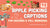 Apple Picking Captions