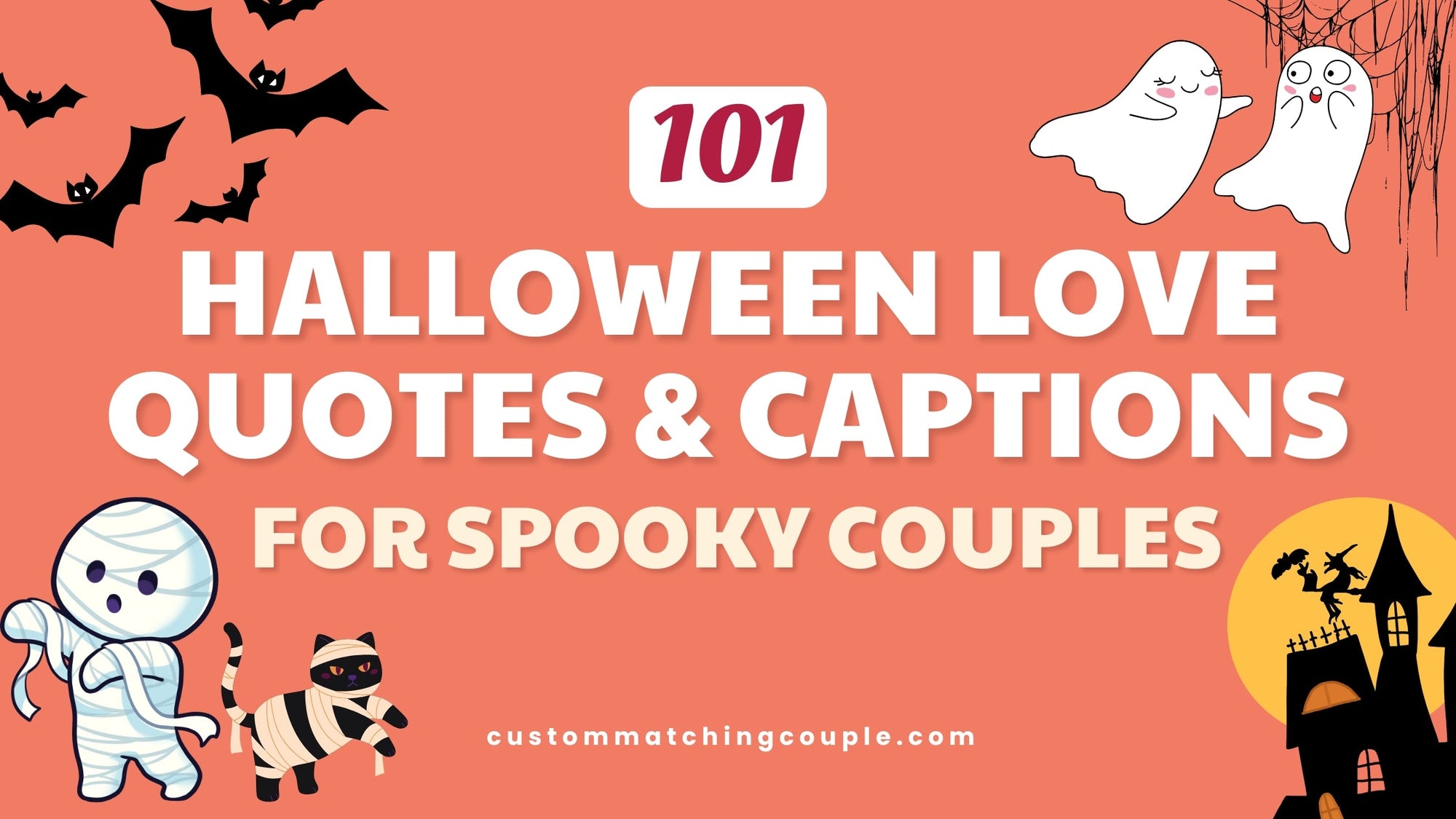Halloween Love Quotes & Captions for Spooky Couples