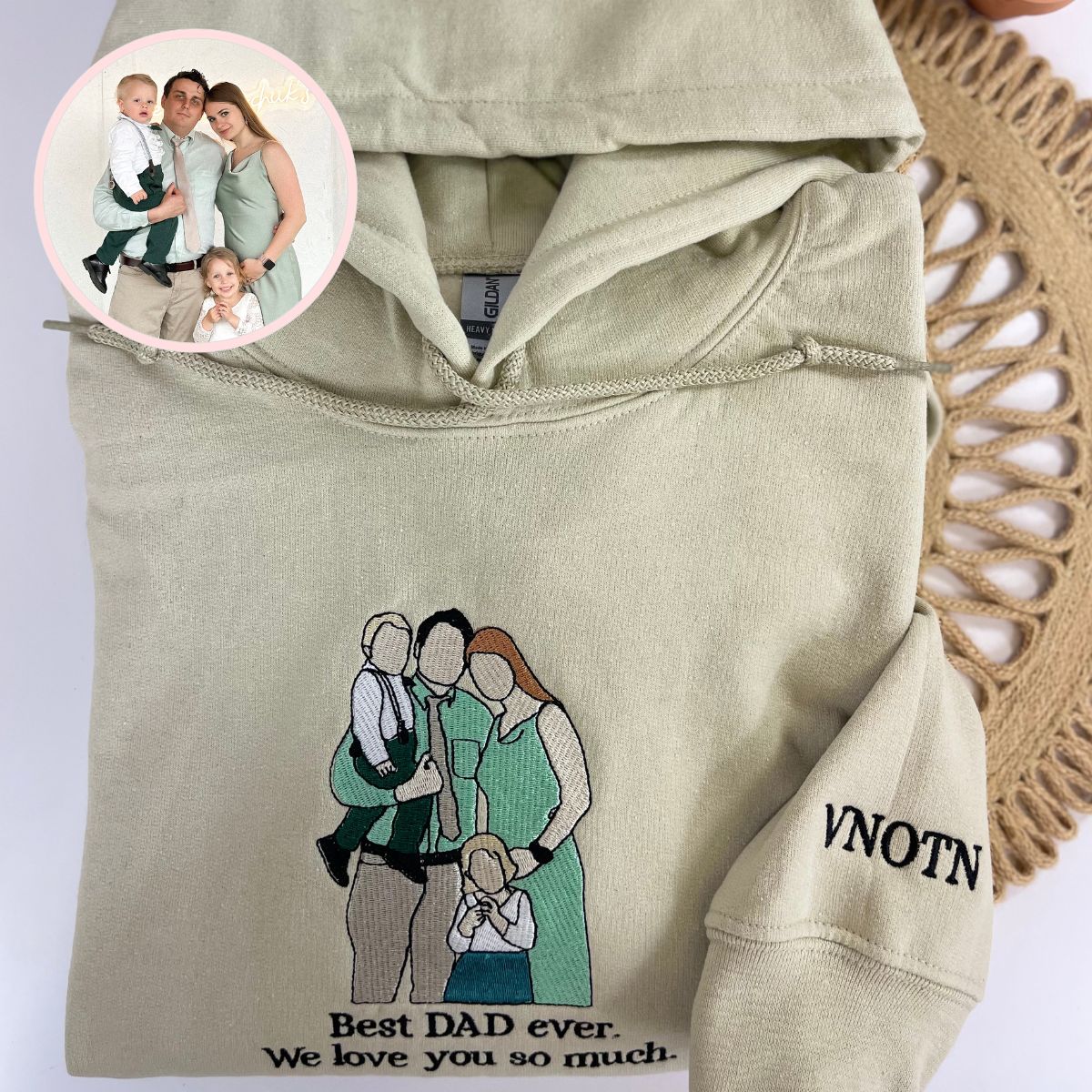 Personalized Embroidered Hoodies with Pictures