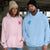 Custom Embroidered Hoodies For Couples, Angry Stitch and Angel Couples Embroidered Hoodie