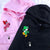 Custom Embroidered Hoodies For Couples, Cute Dinosaurs Valentine Couples Embroidered Hoodie