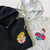 Custom Embroidered Hoodies for Couples, Beauty Princess and Prince Couples Embroidered Hoodie