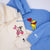 Custom Embroidered Hoodies for Couples, Cute Bear and Pig Couples Embroidered Hoodie