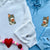 Custom Embroidered Hoodies for Couples, Cute Cat Huge Mouse Couples Embroidered Hoodies