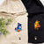 Custom Embroidered Hoodies for Couples, Cute Eeyore & Tigger Halloween Couples Embroidered Hoodie