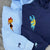 Custom Embroidered Hoodies for Couples, Cute Fire and Water Couples Embroidered Hoodie