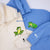 Custom Embroidered Hoodies for Couples, Cute Frogs Couples Embroidered Hoodie