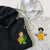 Custom Embroidered Hoodies for Couples, Cute Sam and Alex Character Couples Embroidered Hoodie