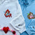 Custom Embroidered Hoodies for Couples, Cute Fairy Couples Embroidered Hoodie