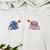 Custom Couples Hoodie, Personalized His & Her Hoodie With Cute Alien Embroidery