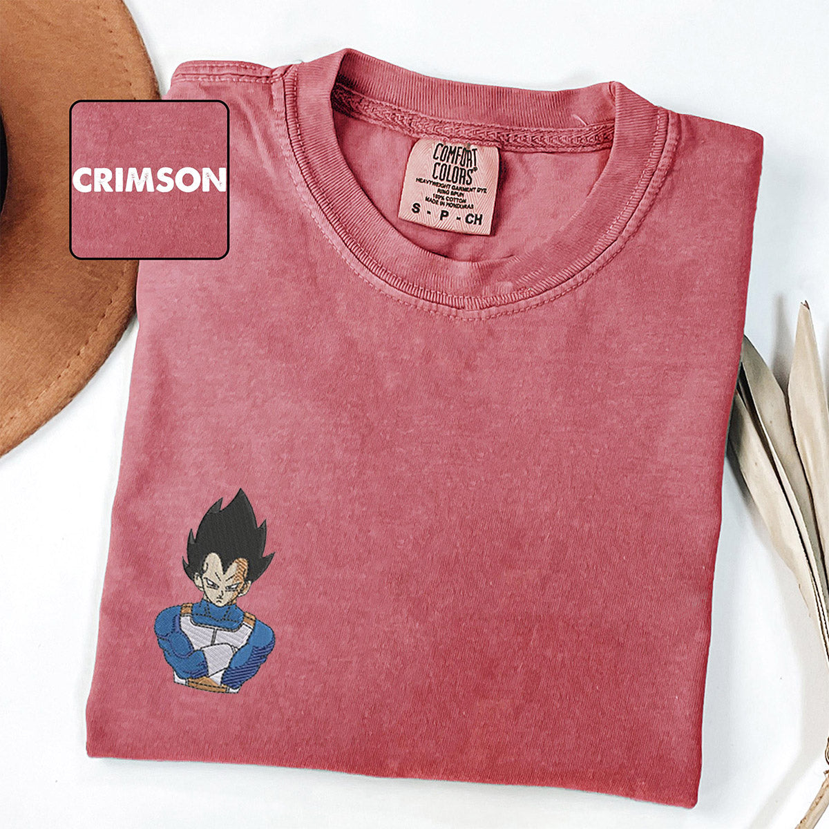 Custom Embroidered Cartoon Inspired Matching T-shirts for Couples