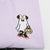 Custom Embroidered Cartoon Mouse Ghost V2 Matching T-shirts for Couples