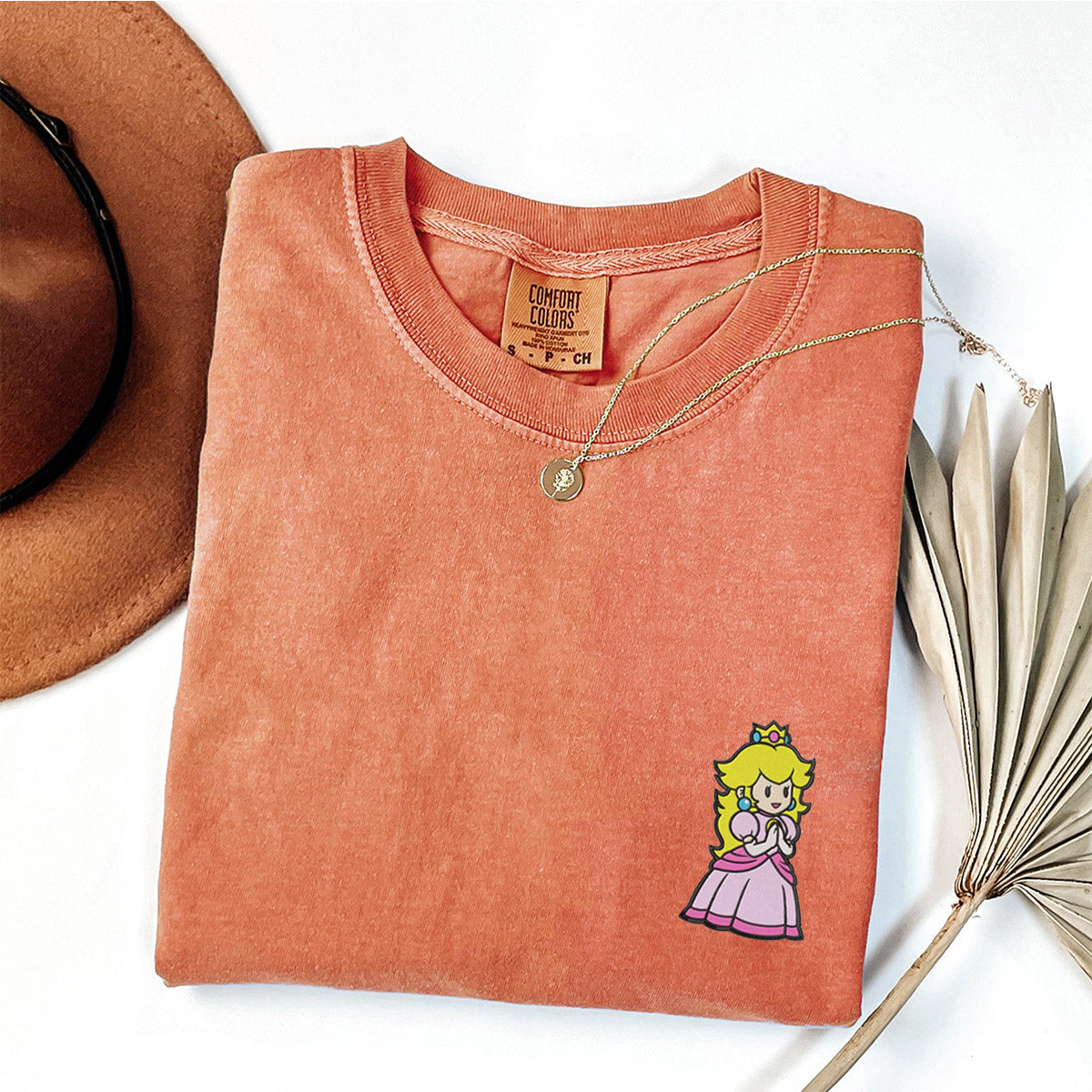Custom Embroidered Cute Cartoon Princess T-shirts for Couples