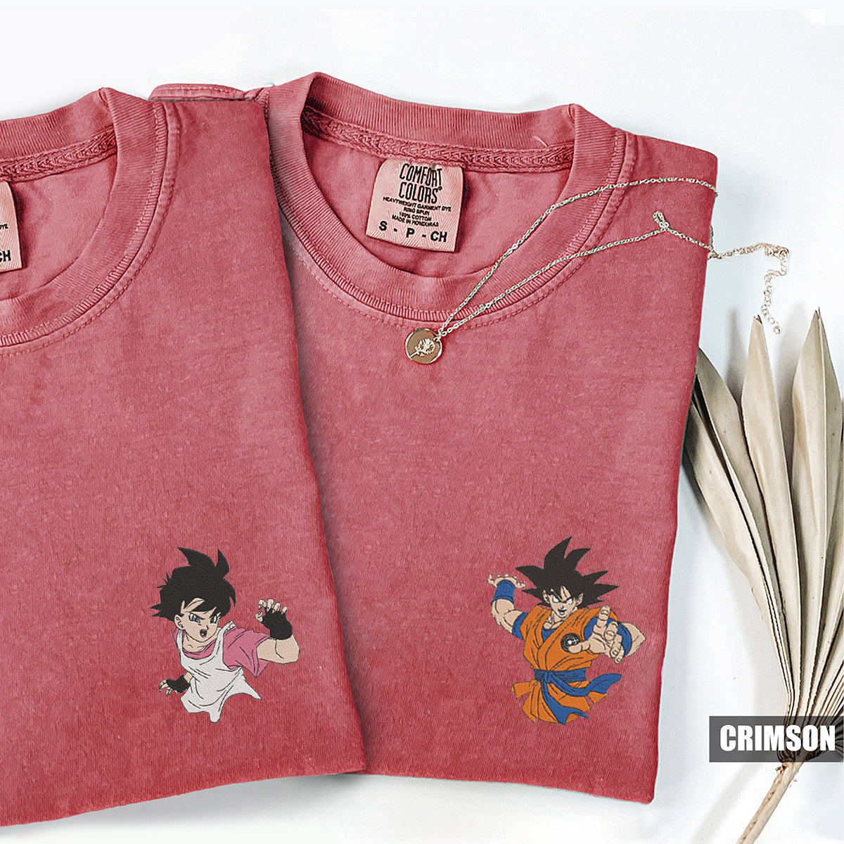 Custom Embroidered Coolest Cartoon Superhero T-shirts for Couples