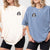 Custom Embroidered Cute Penguin T-shirts for Couples