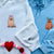 Custom Embroidered Halloween Hoodies For Couples, Custom Matching Couple Hoodies, Trick or Treat Ghost Duck Couples Embroidered Hoodie