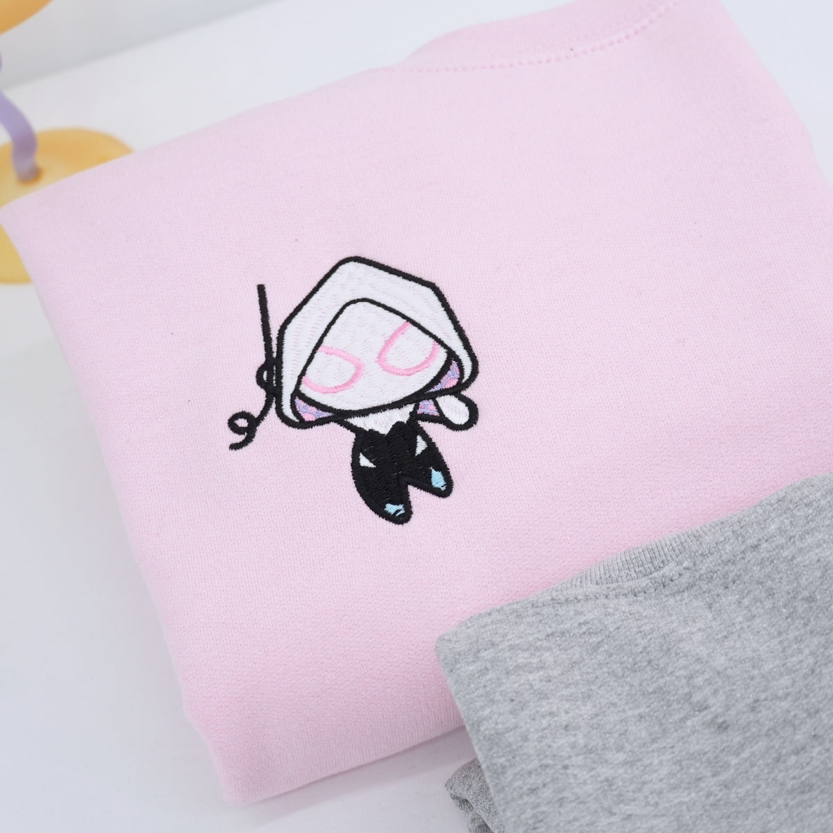 Custom Embroidered Hoodies For Couples, Custom Matching Couple Hoodie, Cartoon Superheros Inspired Couples Embroidered Hoodie