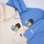 Custom Embroidered Hoodies For Couples, Cute Cartoon Vegeta x Bulma Couples Embroidered Hoodie