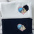 Custom Embroidered Hoodies For Couples, Cute Cartoon Vegeta x Bulma Couples Embroidered Hoodie