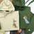 Custom Embroidered Hoodies For Couples, Personalized Couple Hoodies, His Her Hoodies, Cute Peter x Wendy Cartoons Couples Embroidered Hoodie