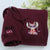 Custom Embroidered Hoodies for Couples, Cute Cow Stitch and Angel Couples Embroidered Hoodie