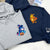 Custom Embroidered Hoodies for Couples, Cute Donkey & Tigger Halloween Couples Embroidered Hoodie