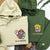 Custom Embroidered Roman Numeral Date Hoodies For Couples, Cartoon Princess x Mario Cute Couples Embroidered Hoodie
