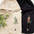 Custom Embroidered Roman Numeral Date Hoodies For Couples, Chip x Dale Christmas Couples Embroidered Hoodie