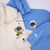 Custom Embroidered Roman Numeral Date Hoodies For Couples, Cute Walle x Eve Balloon Cartoon Couples Embroidered Hoodie
