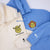 Custom Embroidered Roman Numeral Hoodies For Couples, Roman Numeral Date Hoodie, Cute Orge Cartoon Couples Embroidered Hoodie