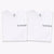 Custom Embroidered Roman Numeral Matching T-shirts for Couples