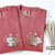Custom Embroidered Romantic Bear Couple Matching T-shirts for Couples
