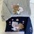 Custom Embroidered Sweatshirts For Couples, Custom Cute Couple Mocha Milk Bears Embroidered Sweatshirt