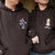 Custom Embroidered Sweatshirts For Couples, Custom Mario Her Hero And His Princess Couples Matching Embroidered Sweatshirt