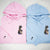 Custom Embroidered Sweatshirts For Couples, Custom Matching Couple Hoodies, Chichi Hug Goku Cartoon Couples Embroidered Matching Sweater