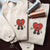 Custom Embroidered Sweatshirts For Couples, Custom Matching Couple Hoodies, Couples Embroidered Matching Sweater
