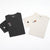 Custom Matching Couple T-shirts with Devil Cat and Angel Mouse Embroidery