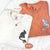 Personalized Cartoon Dragon Lovers Embroidered T-shirts for Couples
