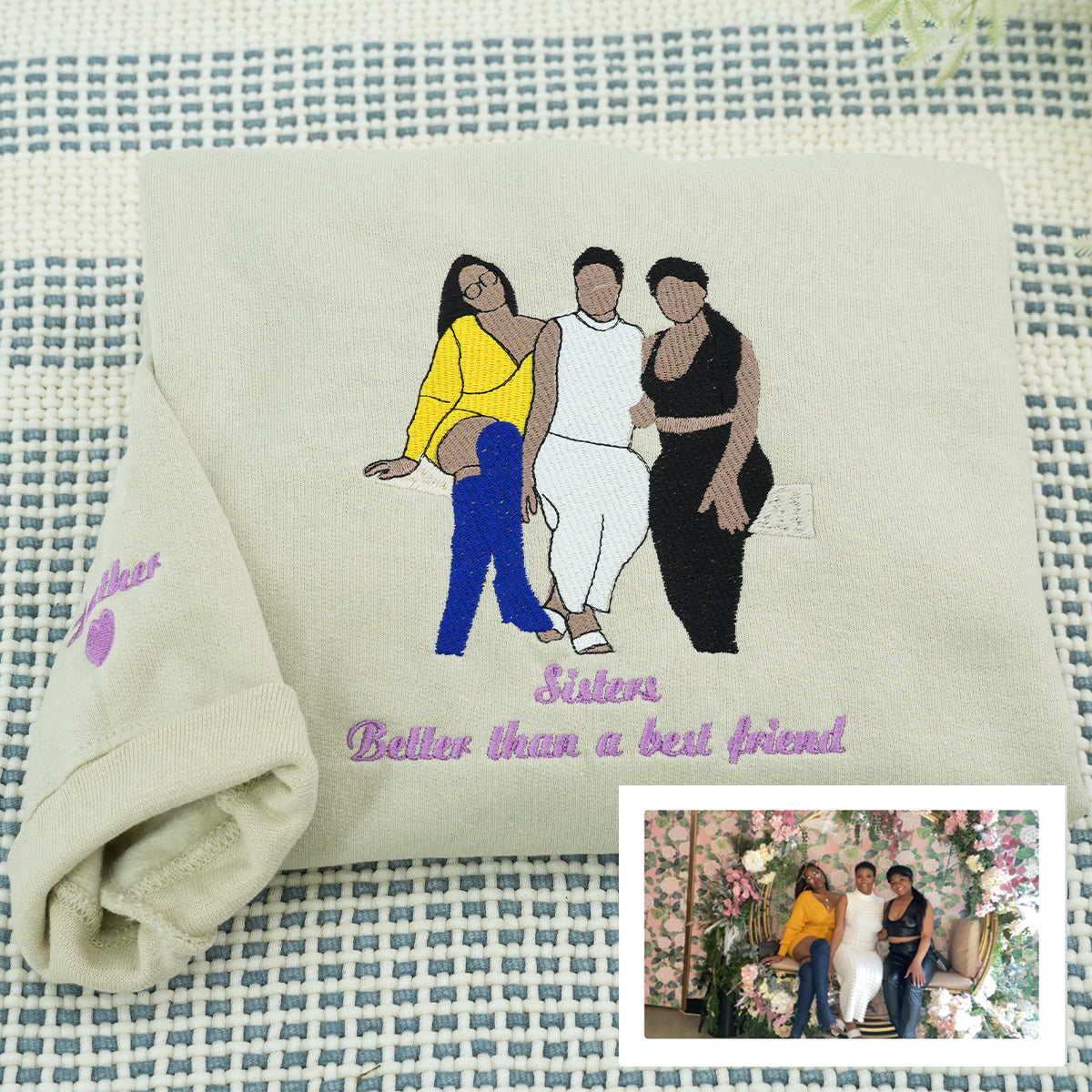 Personalized Embroidered Hoodies with Pictures