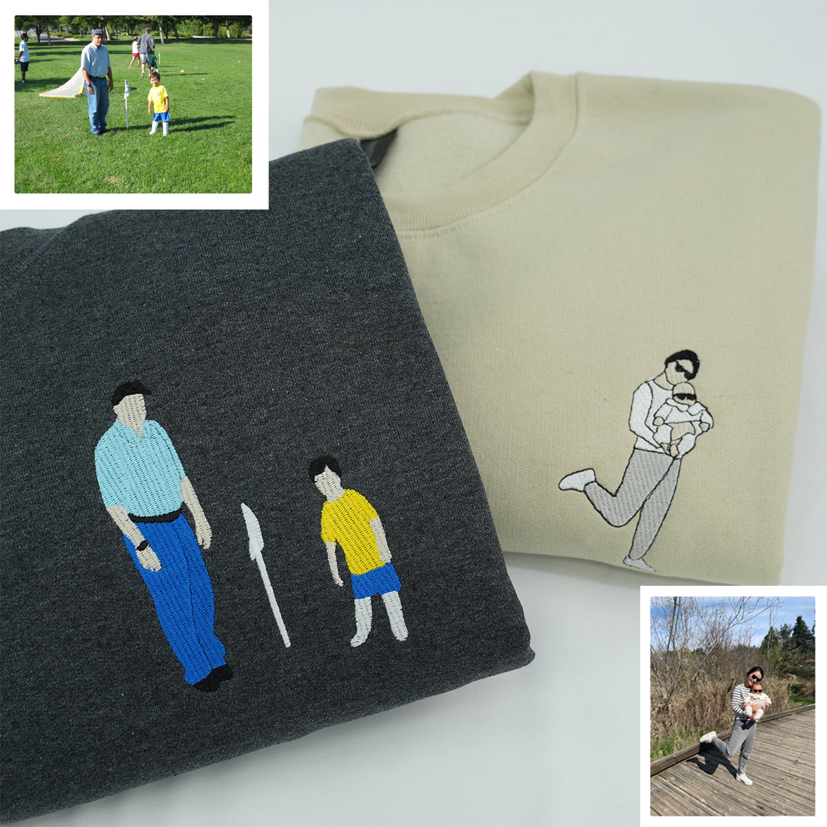 Personalized Embroidered Hoodies with Pictures