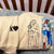 Custom Embroidered Portrait From Photo Couple Hoodies Set Embroidered Sweatshirt