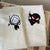 Custom Embroidered Hoodies For Couples, Custom Matching Couple Hoodie, Cartoon Superheros Inspired Couples Embroidered Hoodie