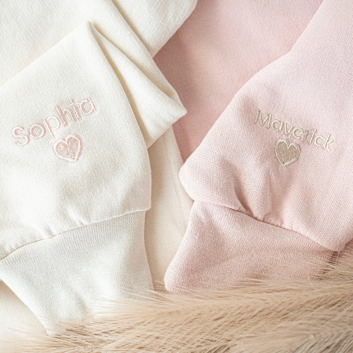 Personalized Couples Gifts Custom Roman Numeral Embroidered Hoodie