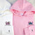 Custom Couple Embroidered Hoodie, Cute Alien Pair with Roman Numeral Date, Matching Couple Gift