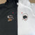 Custom Embroidered Hoodies For Couples, Adorable Robot Duo Couples Embroidered Hoodie