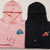 Custom Embroidered Hoodies For Couples, Cute Cartoon Car Christmas Couples Embroidered Hoodie