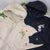 Custom Embroidered Roman Numeral Date Hoodies For Couples, Cute Cartoon Rabbit Couple Embroidered Hoodie