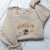 Custom Embroidered Sweatshirts for Couples, Vintage Y2K Matching Couple Hoodies with Cute Robot Design